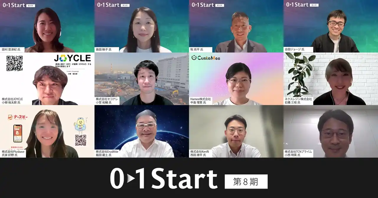 三菱地所×01Boosterによるビジネスプランコンテスト「01Start第8期」8チームの採択が決定！