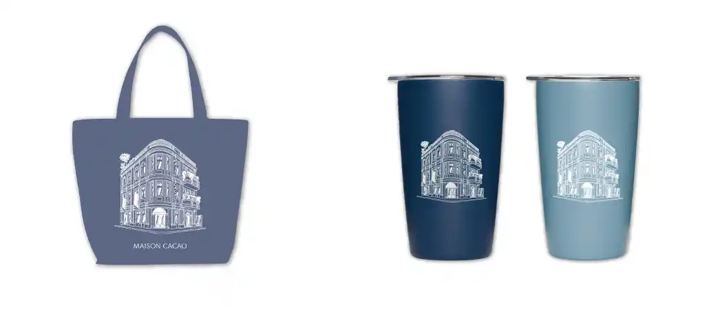 【メゾンカカオ株式会社】 11月21日（金）10:00、若宮大路にメゾンカカオ 鎌倉新本店が誕生。オープンを記念し、限定ノベルティ＆特別アイテムを展開。オープン4日間限定トートバッグや、1ヶ月限定のタンブラー・チケットを販売。