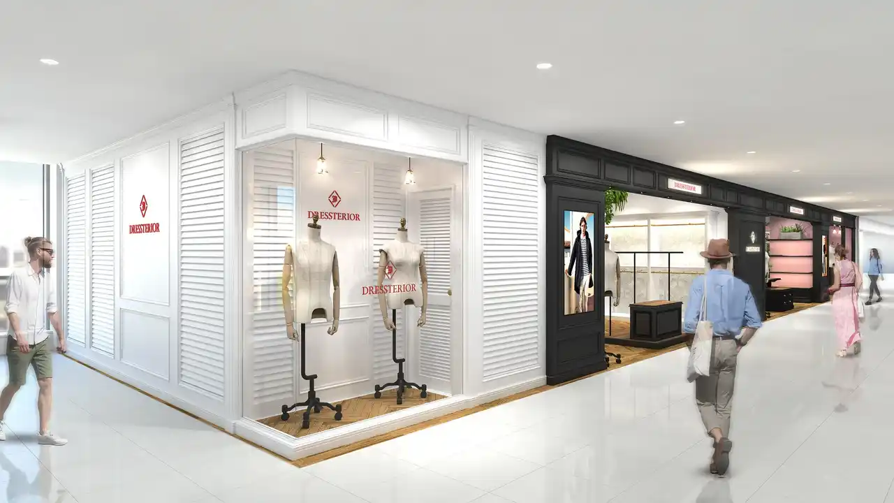 【株式会社 ワールド】 【DRESSTERIOR】高輪NEWoMan店、9月12日（金）ニューオープン！