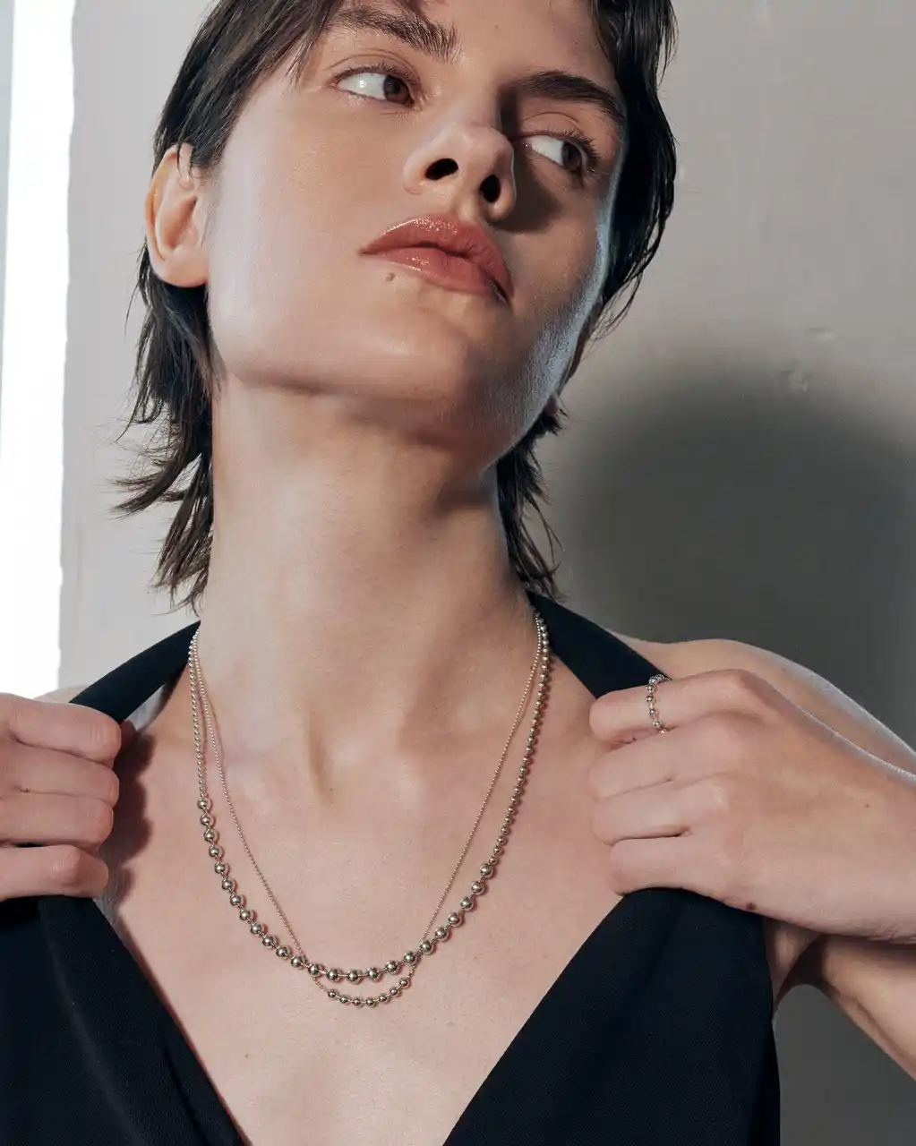 【株式会社ヴァンドームヤマダ】 【LAH】艶やかですっきりとした表情が魅力、ボールチェーンのディテールを活かした新作ジュエリーが登場