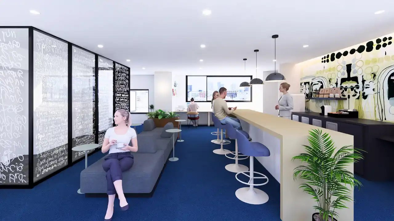 乗換の待ち時間を有効活用するシェアオフィス 『BIZcomfort高田馬場』　2月1日オープン すきま時間で電話・会議ができる空間設計で、駅周辺での打合せ場所不足に対応