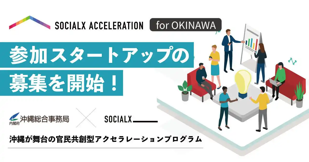【ソーシャル・エックス】沖縄が舞台の官民共創型「ソーシャルXアクセラレーション for OKINAWA 2025」にて、参加スタートアップ企業を募集開始！