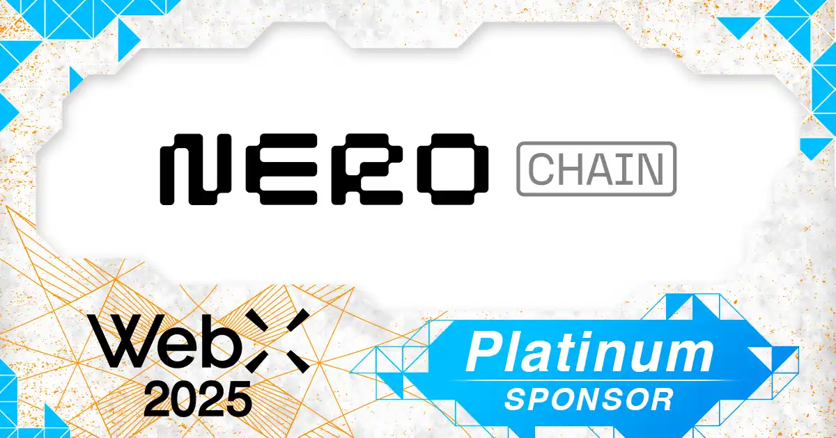 【株式会社CoinPost】 NERO Chain、グローバルweb3カンファレンス「WebX」のプラチナスポンサーに決定