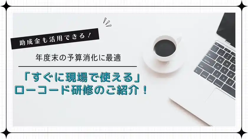 年度末の予算消化に最適！DX・人材育成・リスキリングができる即戦力ローコード研修「Power Platform研修」提供開始
