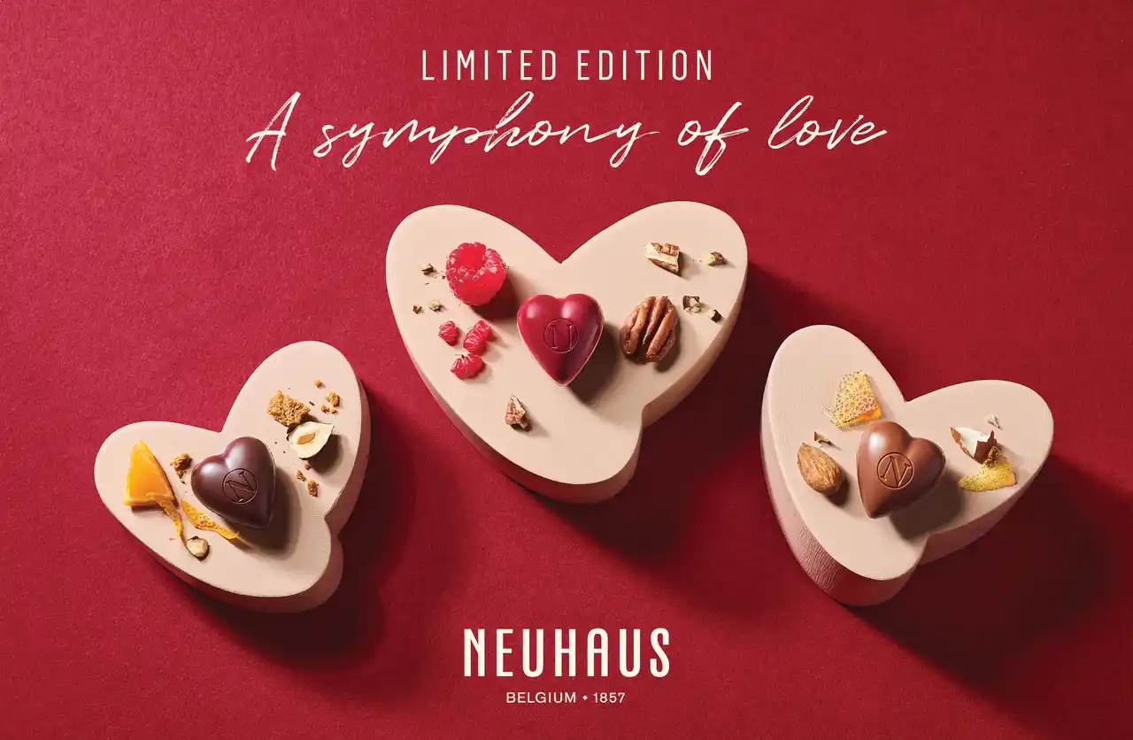 【NEUHAUS ノイハウス】ベルギー王室御用達チョコレートブランド「ノイハウス」2026年バレンタイン定コレクション