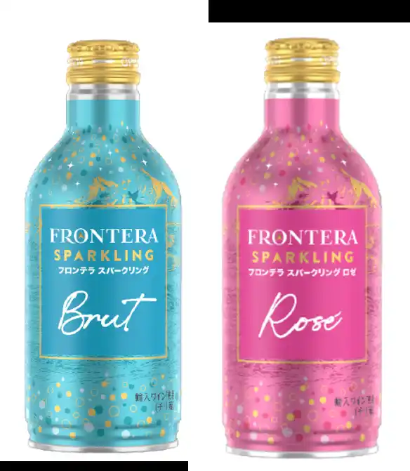 【キリン】 「フロンテラ スパークリング 缶/スパークリング ロゼ 缶」パッケージリニューアルして発売