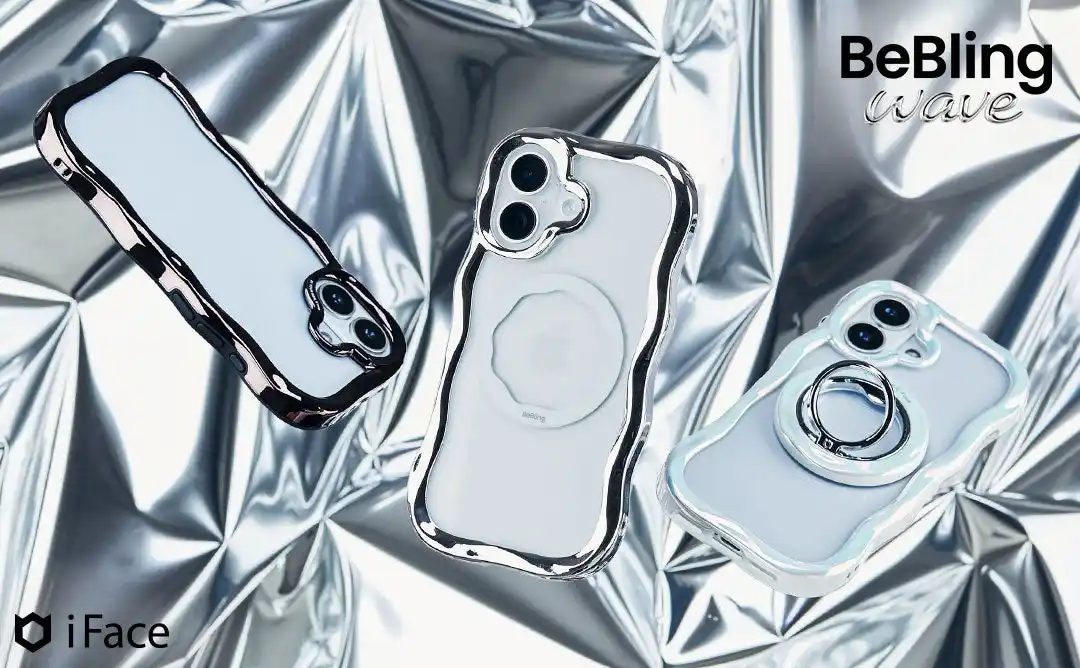 【Hamee】 「iFace」の大ヒットシリーズ「BeBling」第1弾が「BeBling Wave」として待望の再販決定！