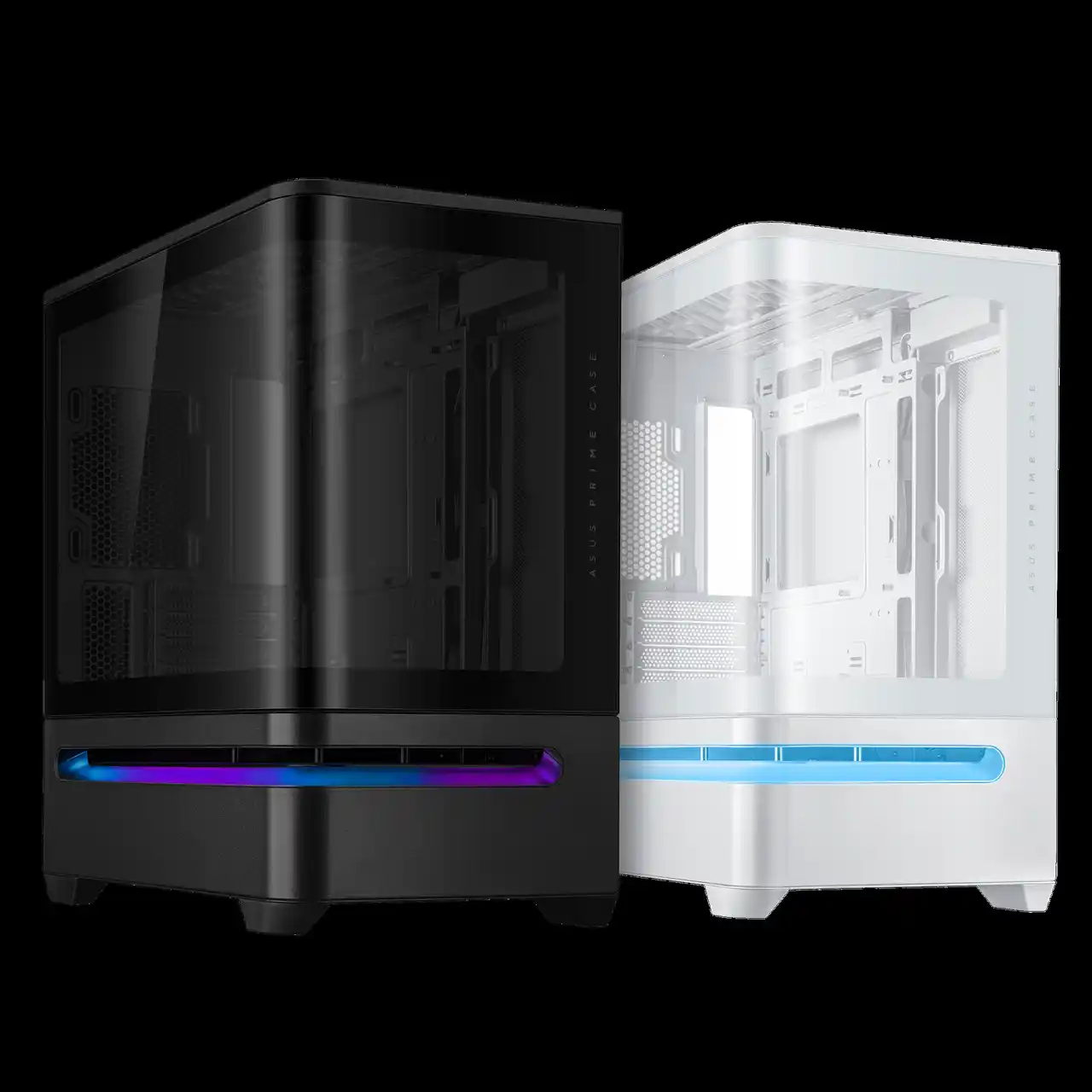 【ASUS JAPAN株式会社】 ASUSより、曲面ガラスパネルを採用、革新的なスロットベントを備えたMicroATXケース「ASUS Prime AP202」シリーズを発表