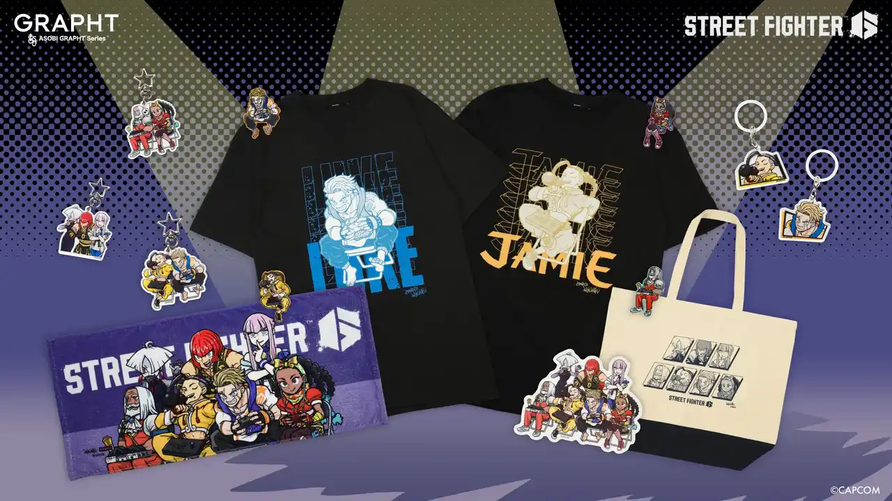 【MSY株式会社】 【ストリートファイター 6 × GRAPHT】観虐先生描き下ろしの『GRAPHT CUP 2025』公式アイテムを京王井の頭線渋谷駅ポップアップストアでオフライン限定先行販売