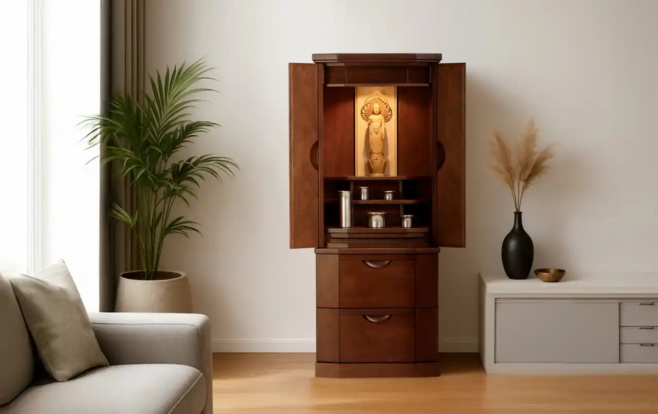 【現代仏壇】業界初のモダン仏壇「ハバネラ」が現代の住空間に合うサイズとデザインで新登場