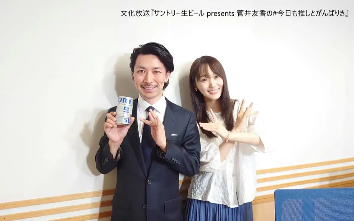 【株式会社文化放送】 アイドル時代の菅井友香とのエピソードを披露！ダンサー・振付家のTAKAHIROがゲストで登場
