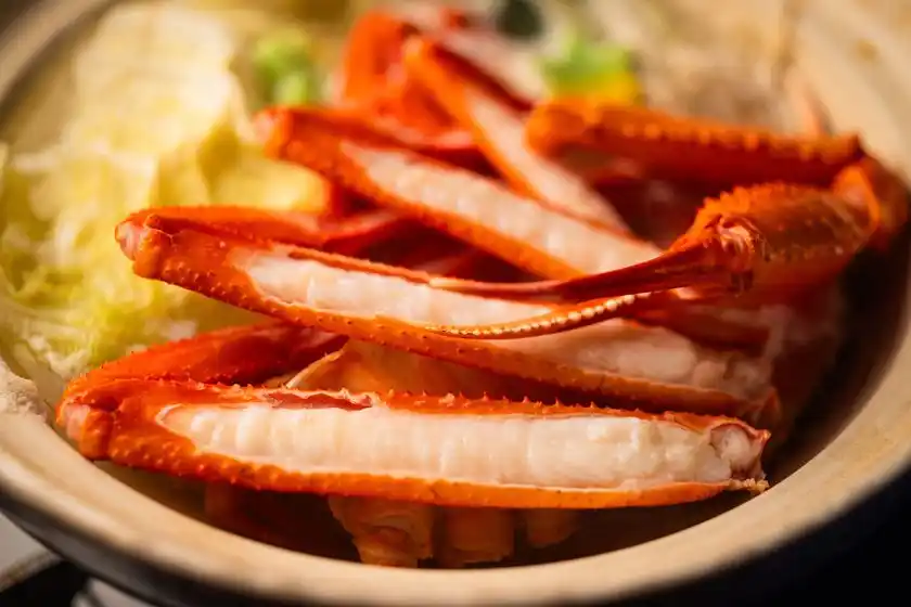 香住ガニのカニスキ