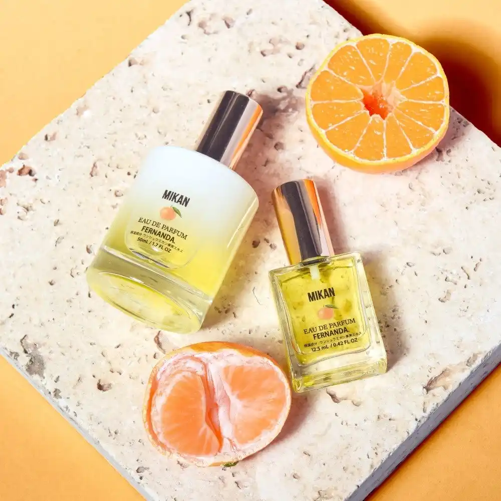【株式会社FERNANDA JAPAN】 愛媛県産“温州みかん”のロス果実を生かした、サスティナブルフレグランス。大人気の「ミカンコレクション」がアップデートして登場！