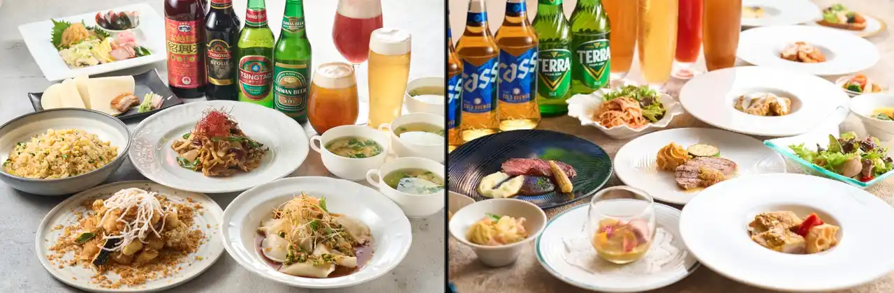 【リーガロイヤルホテル小倉】本格中華のコース料理やオーダービュッフェと多彩なドリンクが楽しめる「BEER FAIR 2025」開催中