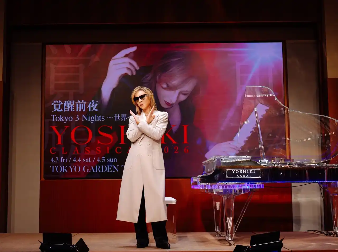 【YOSHIKI PR事務局】 YOSHIKI、完全復帰を宣言