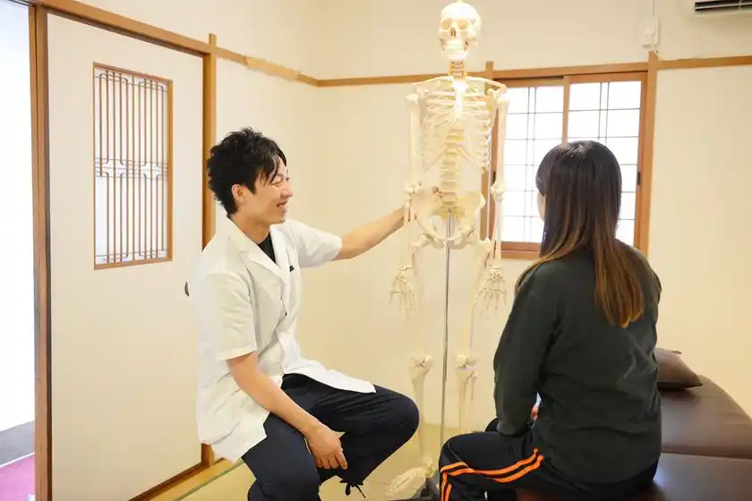 不調の原因や、施術内容を難しい言葉は使わずわかりやすくお伝えします。