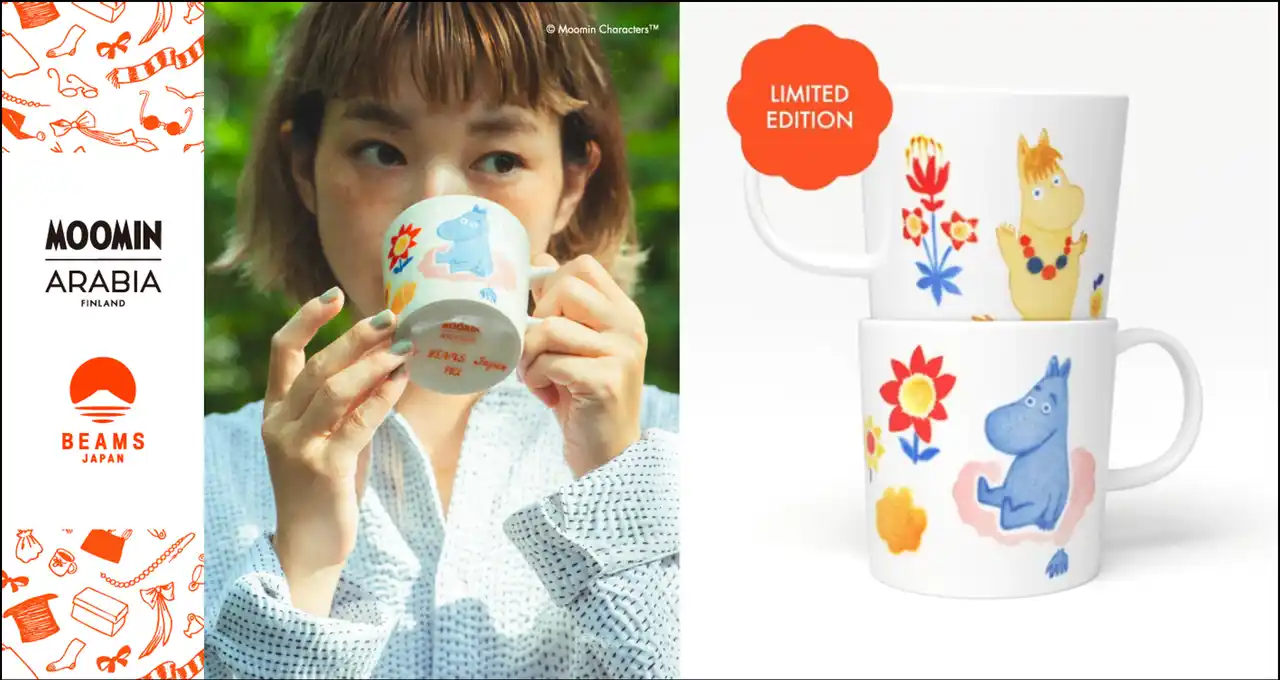 【フィスカース ジャパン株式会社】 MOOMIN ARABIA × BEAMS JAPAN “ムーミン80周年”を記念するスペシャルコラボレーションアイテムが登場