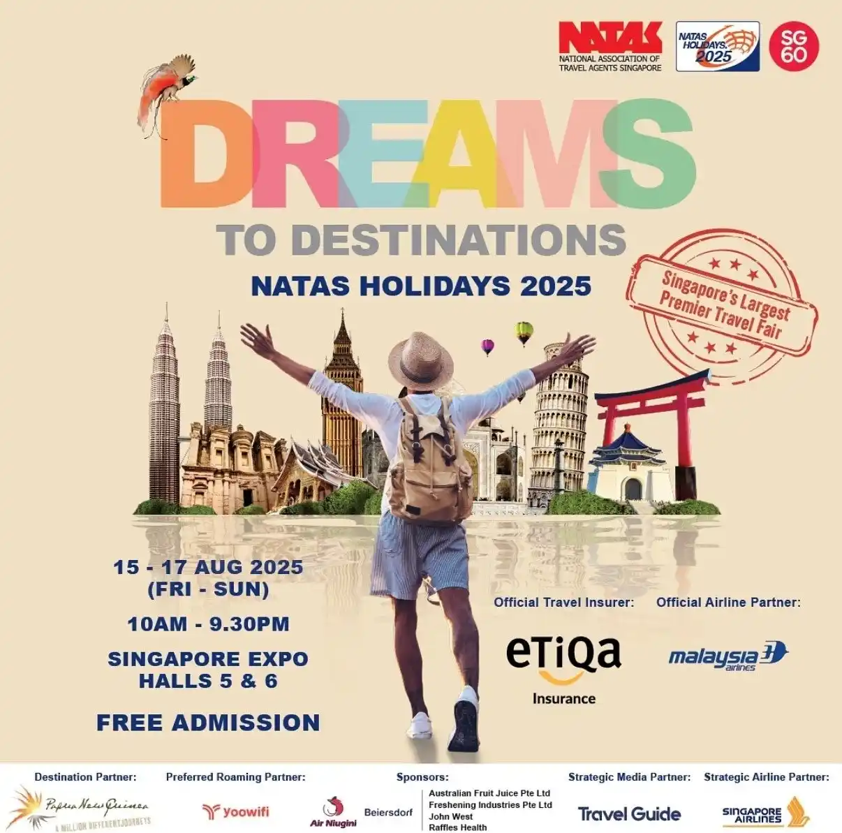 【北海道】 シンガポール夏季旅行博「NATAS Holidays 2025」への胆振総合振興局ブース出展について