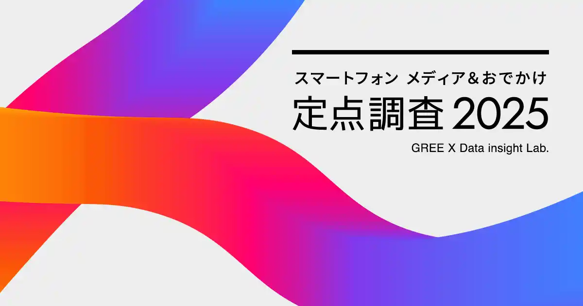 【グリーエックス株式会社】 「スマートフォンメディア＆おでかけ 定点調査2025」可処分時間の奪い合いは継続、おでかけに検索エンジン、買い物にポイントが影響