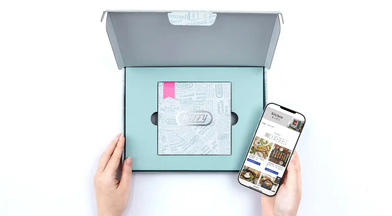 ギフトパッド、ラドンナ「Toffy」初のWebカタログギフトにオリジナルeギフトサービス『Giftpad ticket』を提供