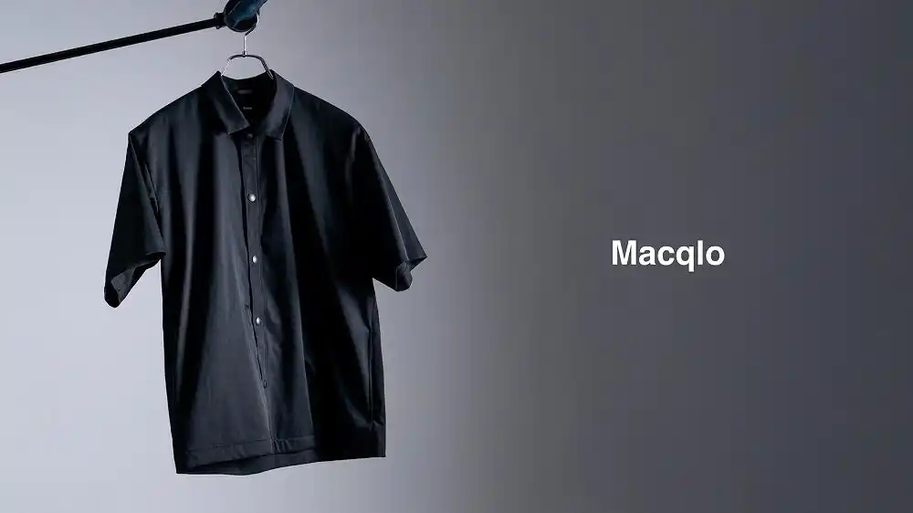 “黒×高機能”アパレル「Macqlo」、8/2(火)よりONE FUKUOKA BLDG.にて期間限定オープン!!