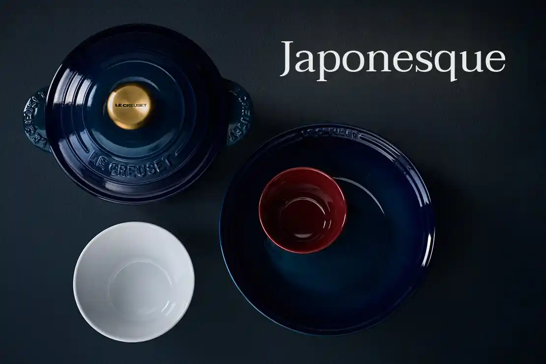 【ル・クルーゼ ジャポン株式会社】 ル・クルーゼ、和のおもてなしをモダンに演出する、「ジャポネスク」コレクションを発売。