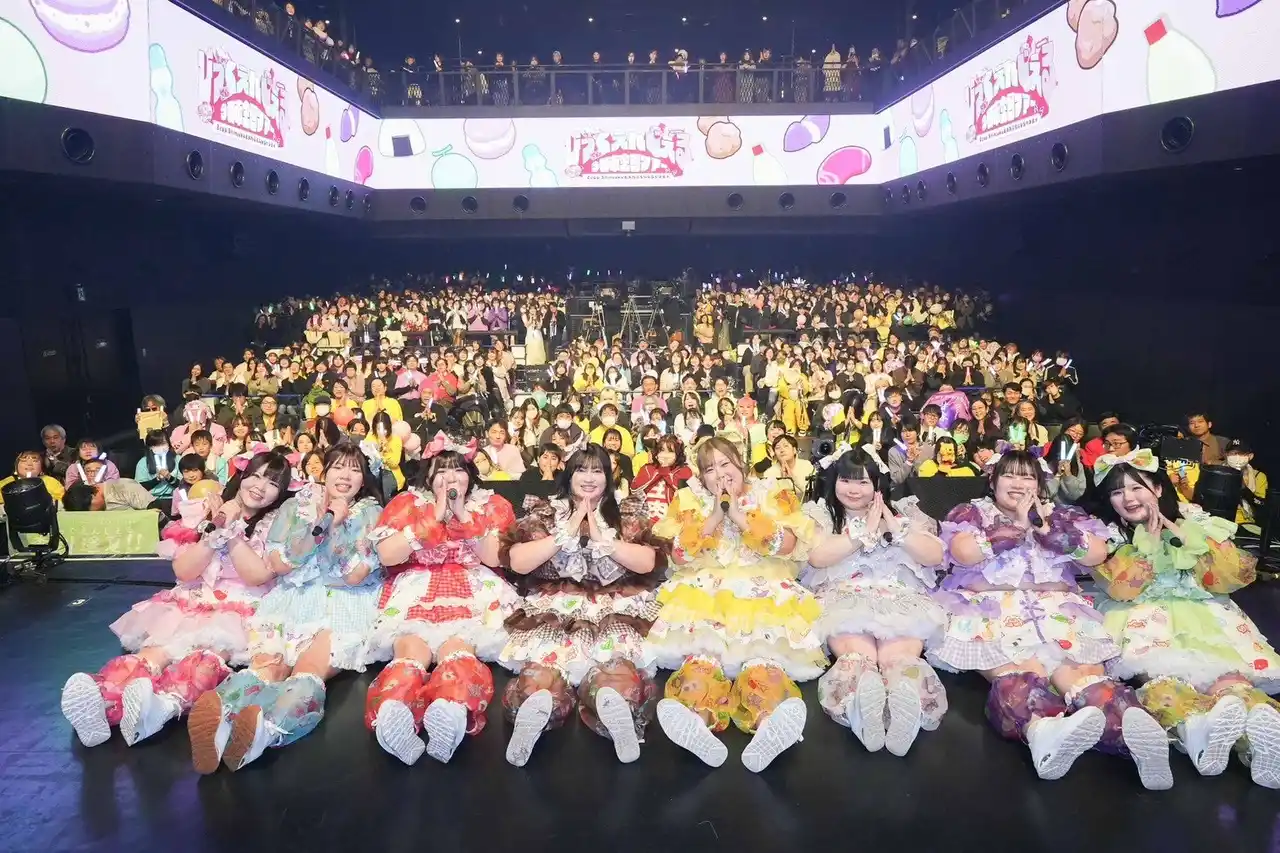 びっくえんじぇるがアイドルライブで前代未聞の“生”体重測定！結果はわずか半年で57kg［764kg → 820kg］増量!? 軽トラック超えの重量アイドルに!!