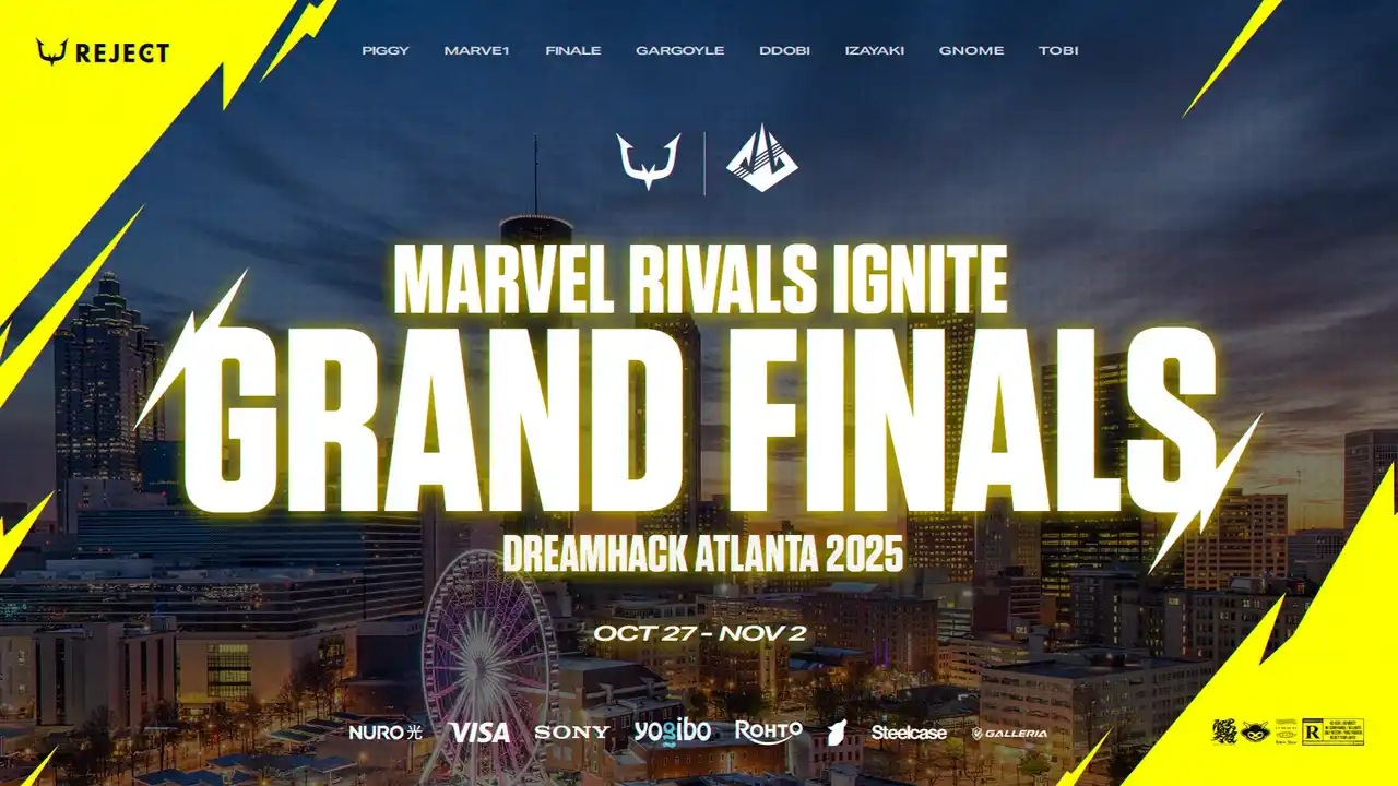 【株式会社REJECT】 プロeスポーツチーム「REJECT」Marvel Rivals部門が『Marvel Rivals Ignite 2025: Grand Finals』に出場