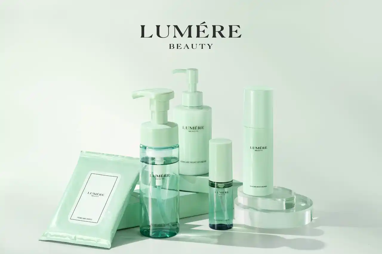 【DINETTE株式会社】 フェムケアブランド「LUMERE BEAUTY（ルメールビューティー）」公式ブランドサイトをOPEN！デリケートゾーンケアを日常に。