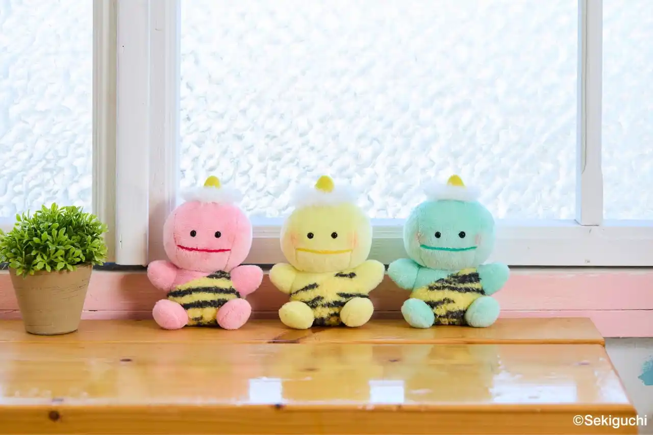 今年で誕生40周年の【ピカポン】に待望のマスコットキーチェーンが新登場！「ぬいフェス in 雑貨館 インキューブ天神店」にて先行発売。完売していたSサイズも8月上旬再入荷。