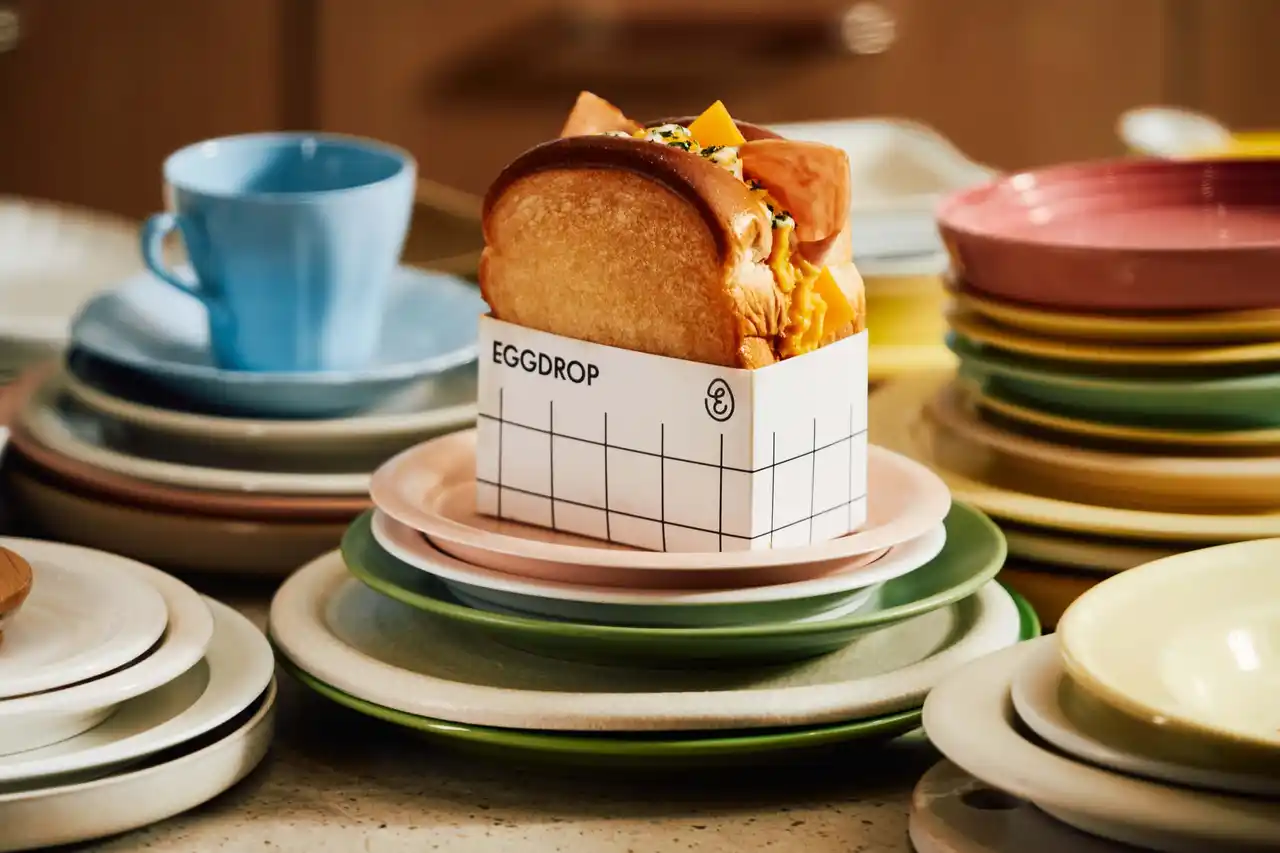 韓国発プレミアムエッグサンド「EGGDROP（エッグドロップ）」、　　日本初上陸。 青山に直営1号店をオープン