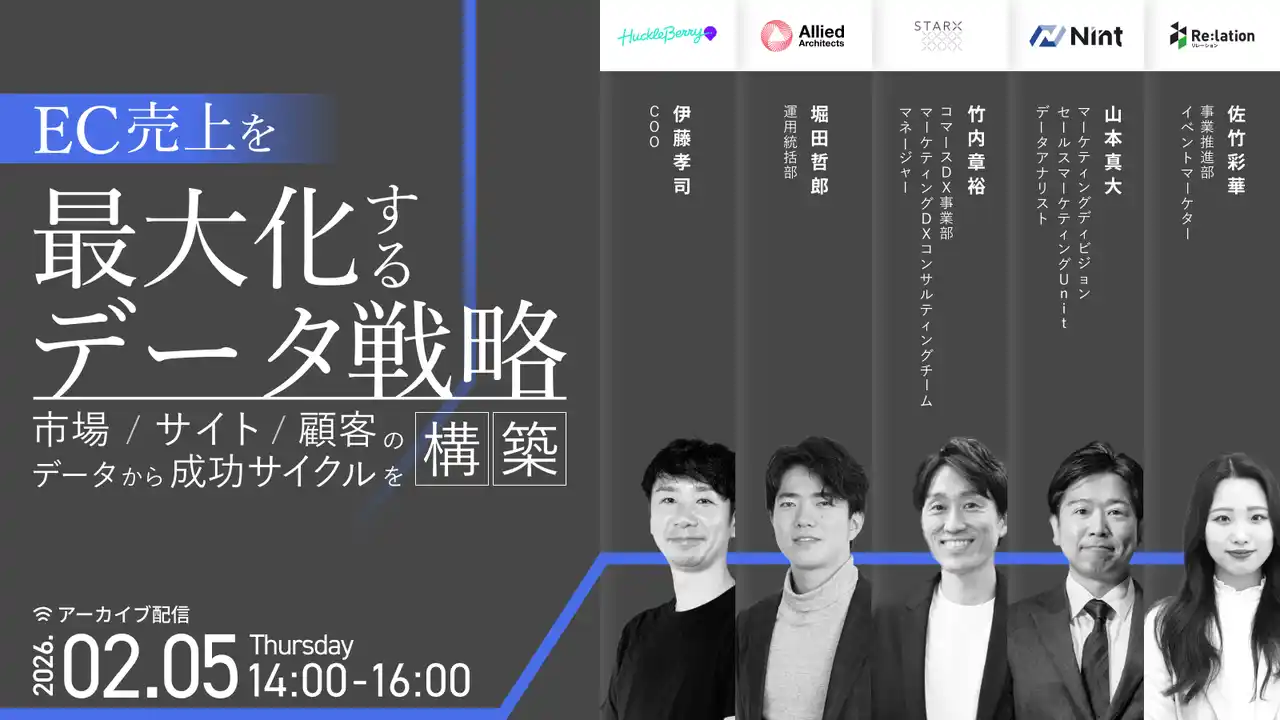 【株式会社インゲージ】 【2/5開催】EC事業を成長に導く5つの成功サイクルを網羅解説