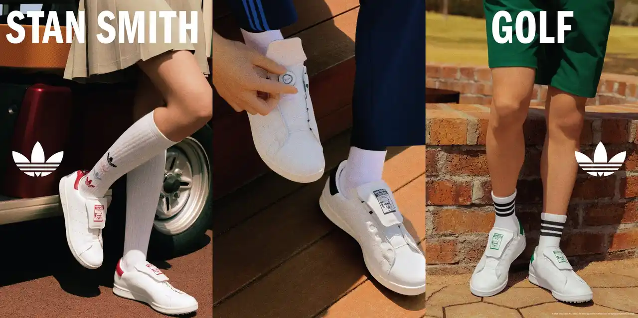 【アディダス ジャパン株式会社】 スタンスミス史上初。BOA(R)フィットシステムを搭載した「STAN SMITH BOA GOLF」、7月18日に発売。