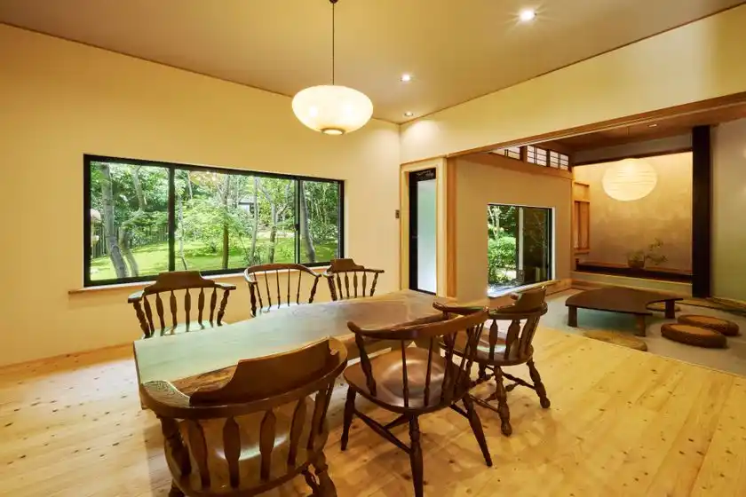 和モダンリビングでのひととき