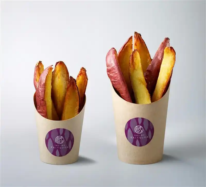 【カルビー株式会社】 さつまいもシーズン到来にあわせて売上ランキング上位のカフェメニューから“味付けなし”が新登場！『紅天使の焼き芋フライ プレーン』2025年8月6日(水)発売