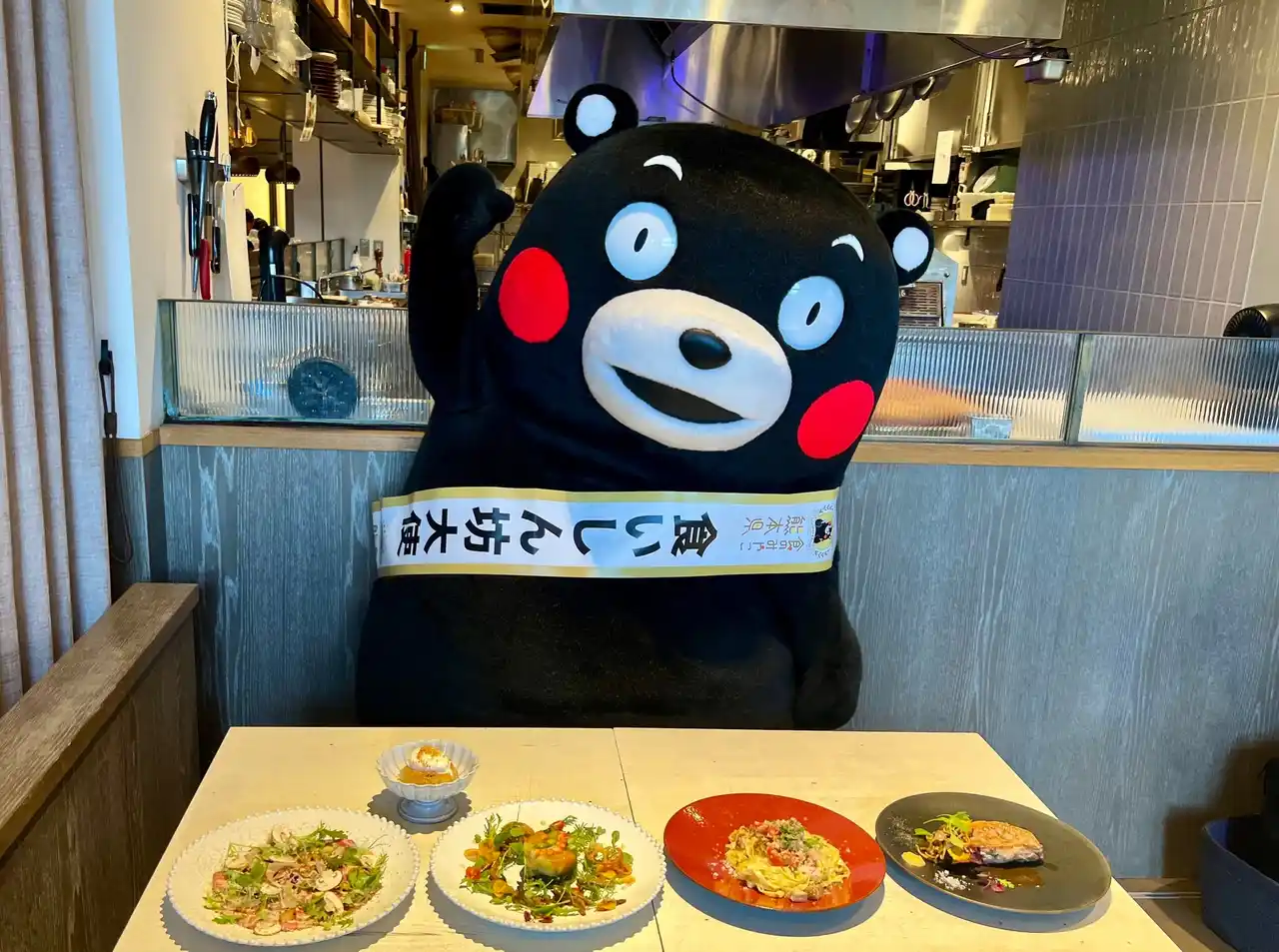 【熊本県】 くまモン、“食いしんぼう大使”として首都圏初仕事で熊本の“食”をPR