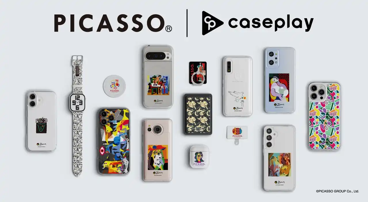 【株式会社FOX】 caseplayから「ゲルニカ」「アヴィニョンの娘たち」「泣く女」などで有名なスペイン出身の画家「PICASSO（パブロ・ピカソ）」リデザインアートのスマートフォンアクセサリーが登場！