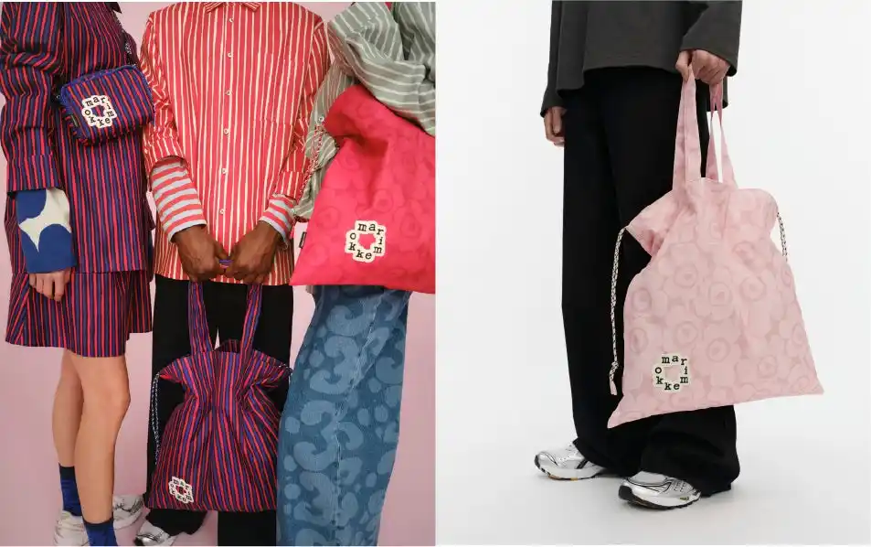 [マリメッコ]アイコニックなマリメッコロゴパッチが特徴の「Onni bag」シリーズが新たに登場。一般販売に先駆け、2月6日(金)よりZOZOTOWNにて先行予約スタート。