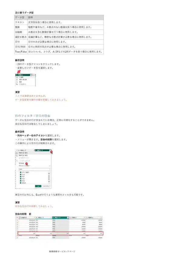利用するテキストのスクリーンショット