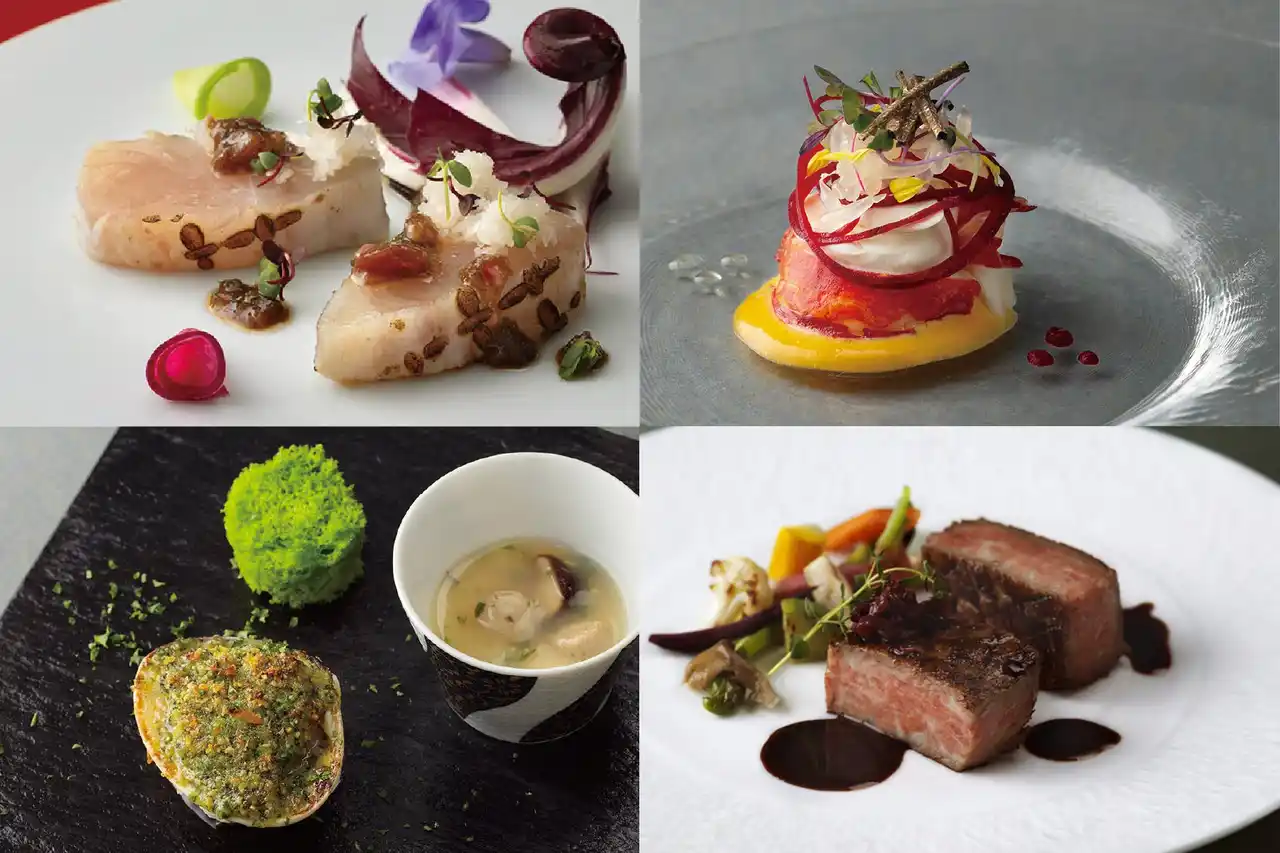 【東京ステーションホテル】日本全国の海の幸と大地の恵みをマリアージュ 新春にふさわしい食の饗宴 至福のデギュスタシオン