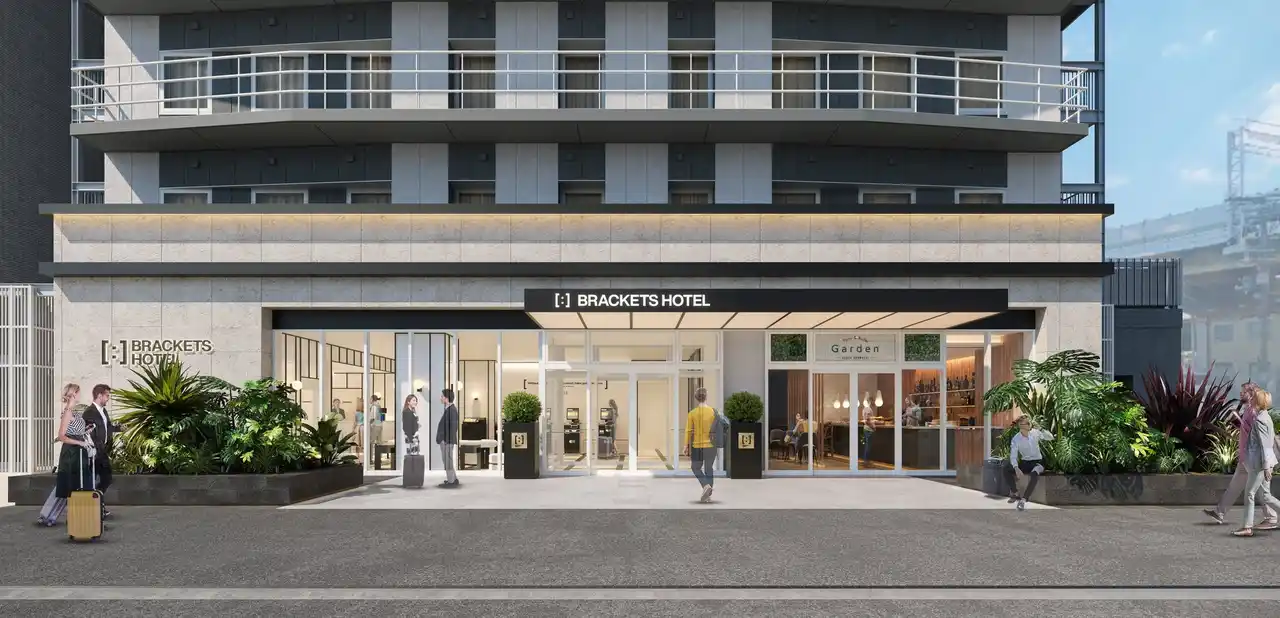2025年9月10日開業、ソラーレホテルズ『BRACKETS HOTEL Osaka Hommachi』の予約受付開始