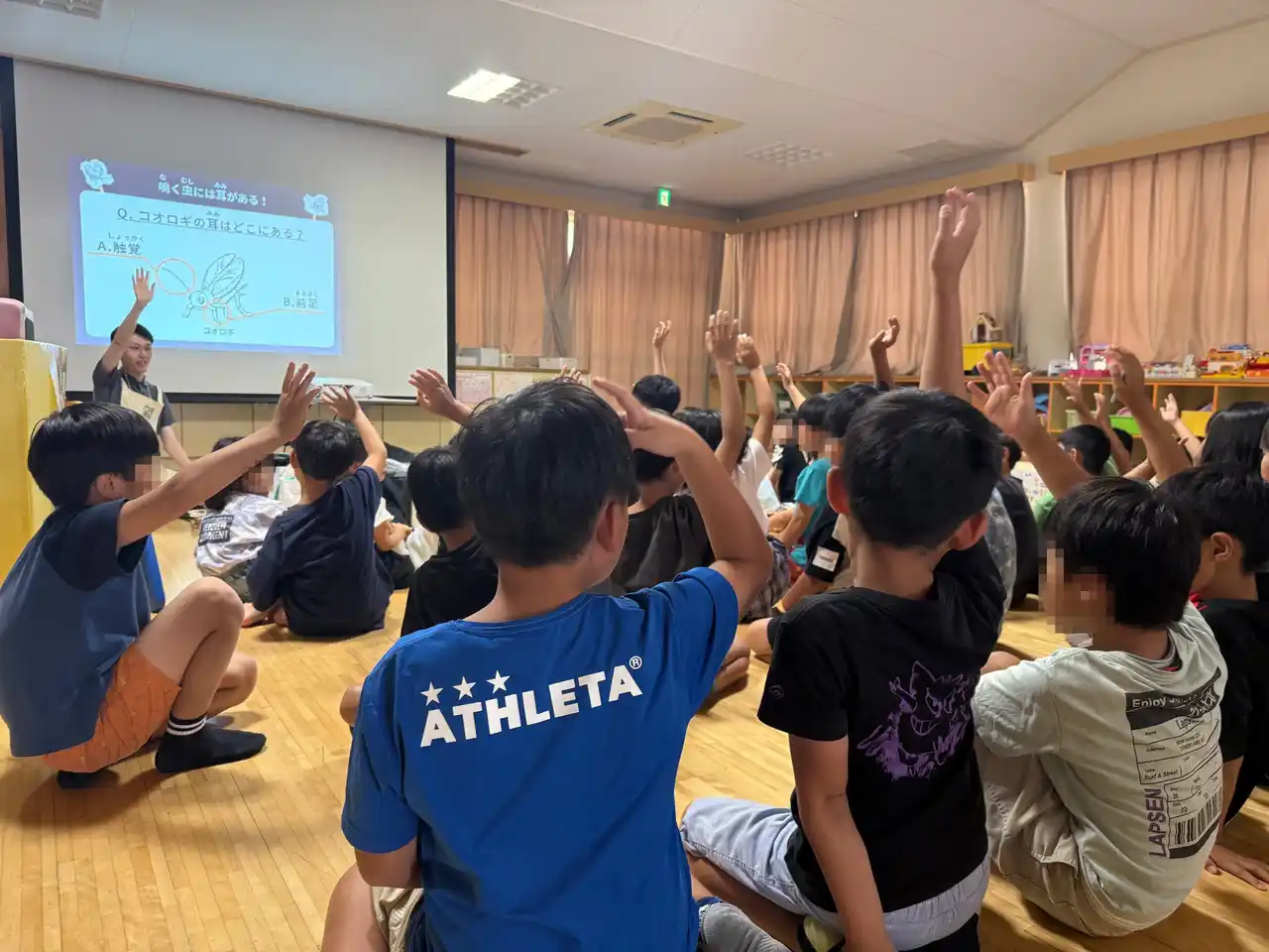 子どもに聞こえて大人には聞こえない音がある。“むしのね”で高周波の世界を山梨で37名が体験