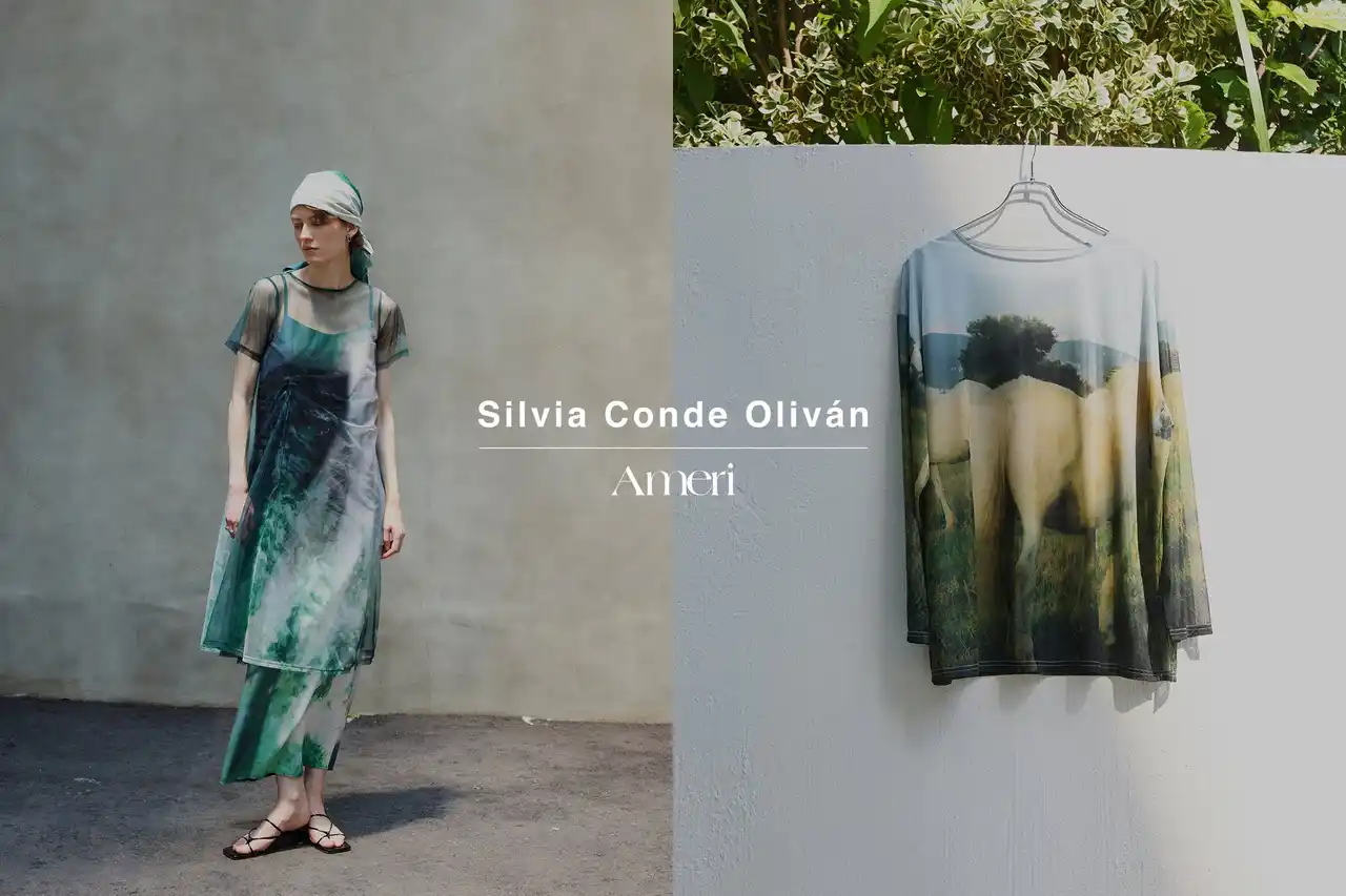 【B STONE株式会社】 「Ameri」がフォトグラファー「Silvia Conde Oliván」とのコラボレーションを発表！
