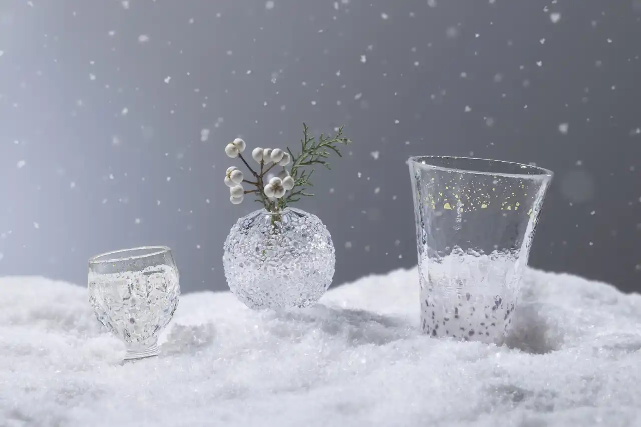 津軽びいどろ 新シリーズ『雪うつし』第一弾　1月30日(金)より順次発売