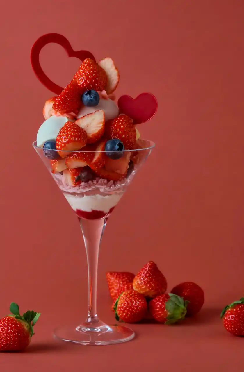 【リーガロイヤルホテル大阪】期間限定！心ときめくいちごをぎゅっと詰め込んだ「ロイヤル ストロベリーパフェ」