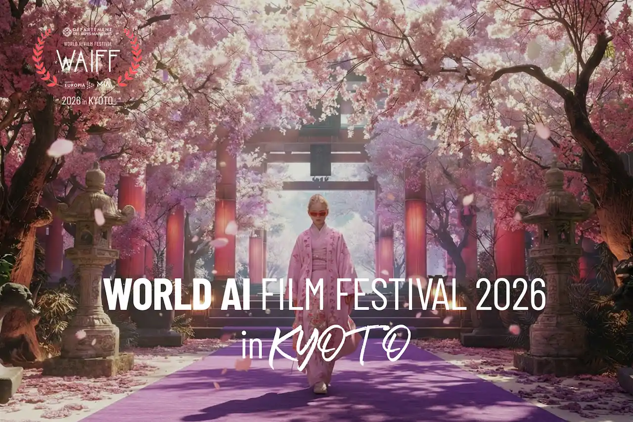 【WORLD AI FILM FESTIVAL 2026 in KYOTO】AIと映画の未来を“創造”するセッションが決定
