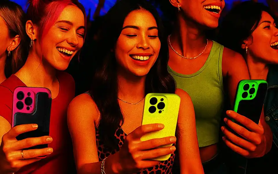 【新商品】スリムなのに大容量！財布一体型iPhoneケース「Wrapup」。蛍光カラー3色を新たにラインナップ！