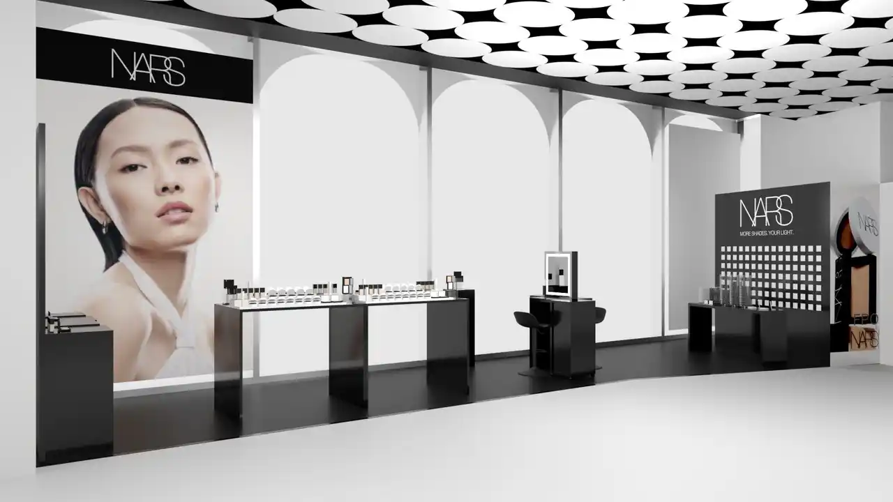 【NARS JAPAN】 紅しょうがさんが2月14日NARS期間限定ポップアップイベントに来店、１日店長に就任！