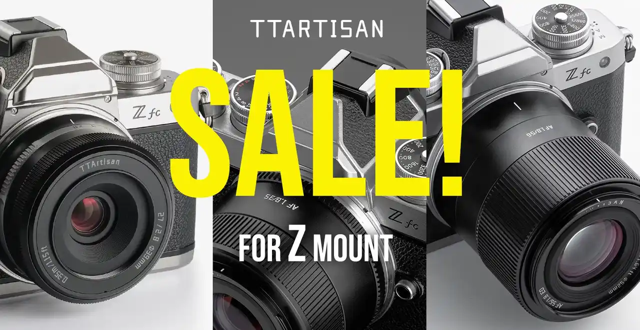 【株式会社焦点工房】 TTArtisan AFレンズ Zマウント 直販限定 3本セット 販売開始