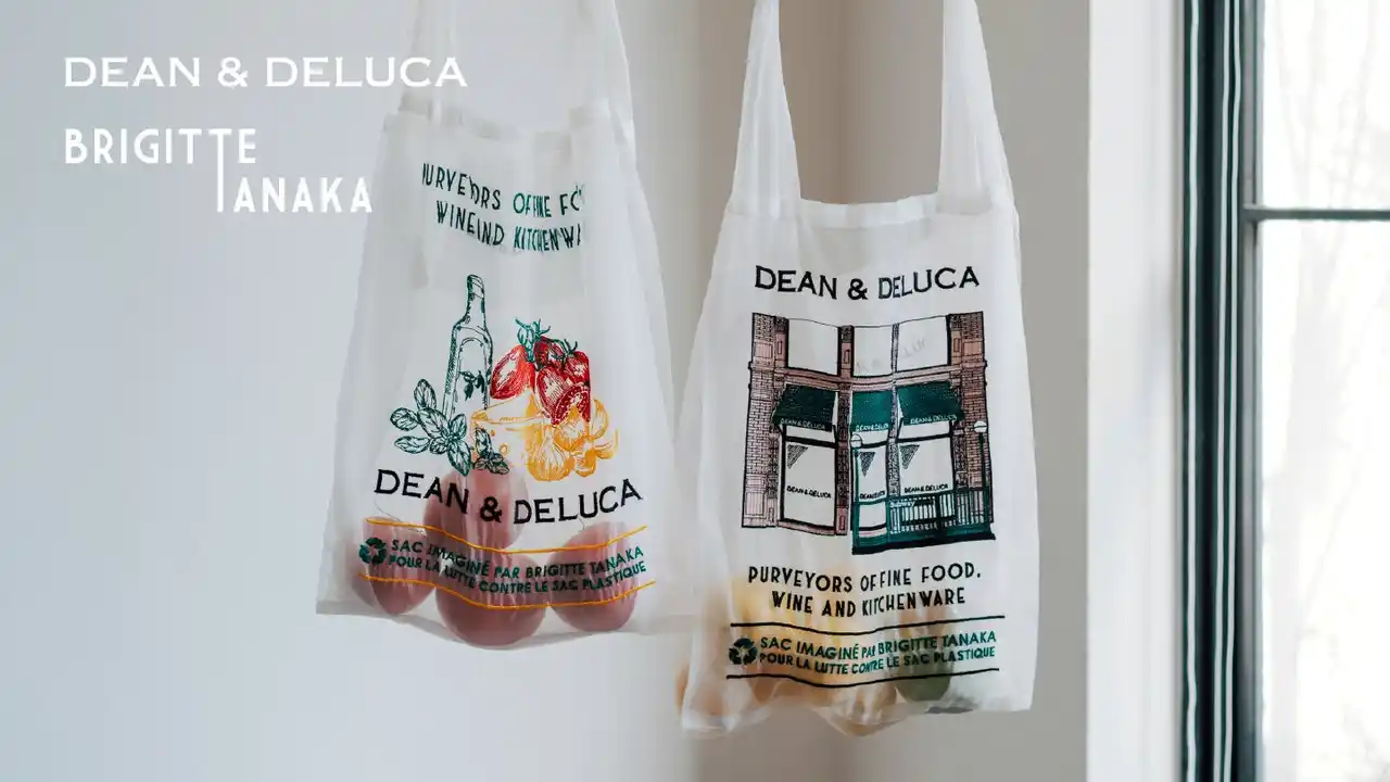 DEAN & DELUCAがBrigitteTanakaとつくったオーガンジーバッグ。オンラインストアにて2月17日（火）より数量限定で販売開始
